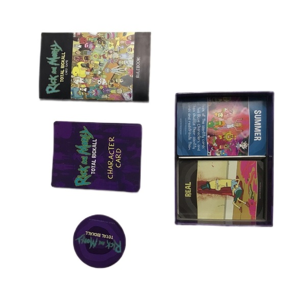 Cryptozoic Adult Swim Rick and Morty Total Rickall Card Game - Picture 2 of 3